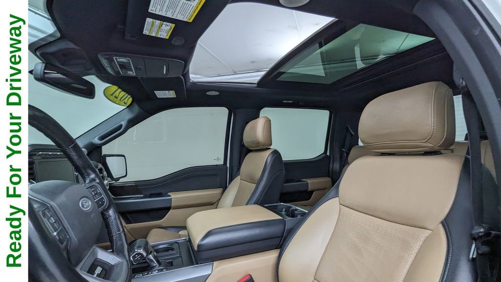 Certified 2021 Ford F150 Lariat w/ Equipment Group 502A High image 3