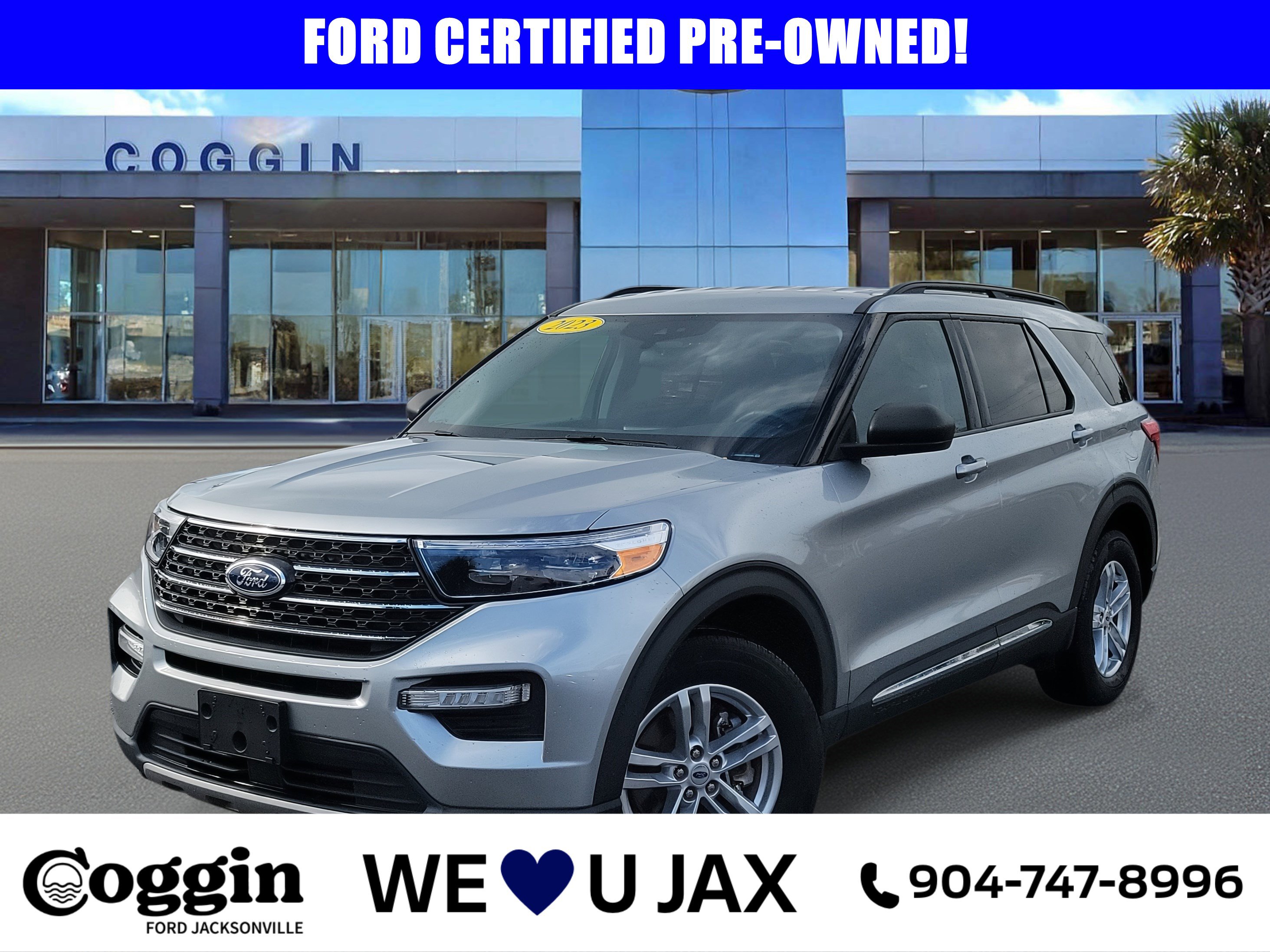Certified 2023 Ford Explorer XLT w/ Equipment Group 202A