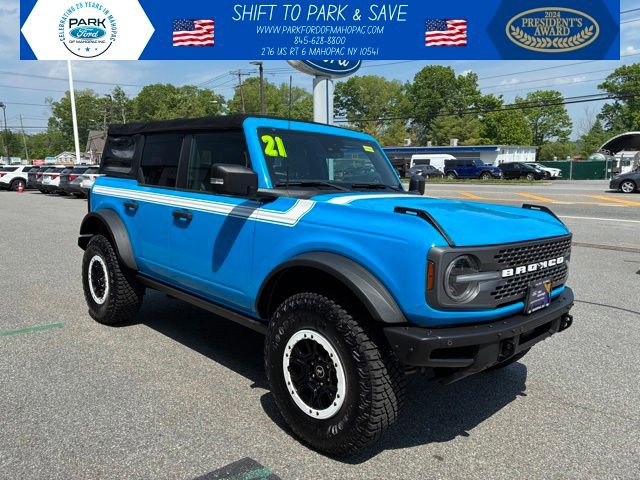 Certified 2021 Ford Bronco Badlands