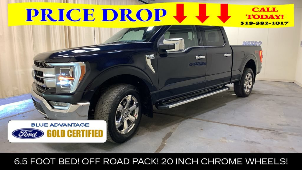 Certified 2022 Ford F150 Lariat w/ Equipment Group 502A High AWD/4WD image 45