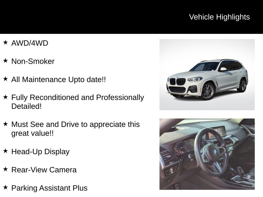 Used 2021 BMW X3 M40i w/ Premium Package image 21