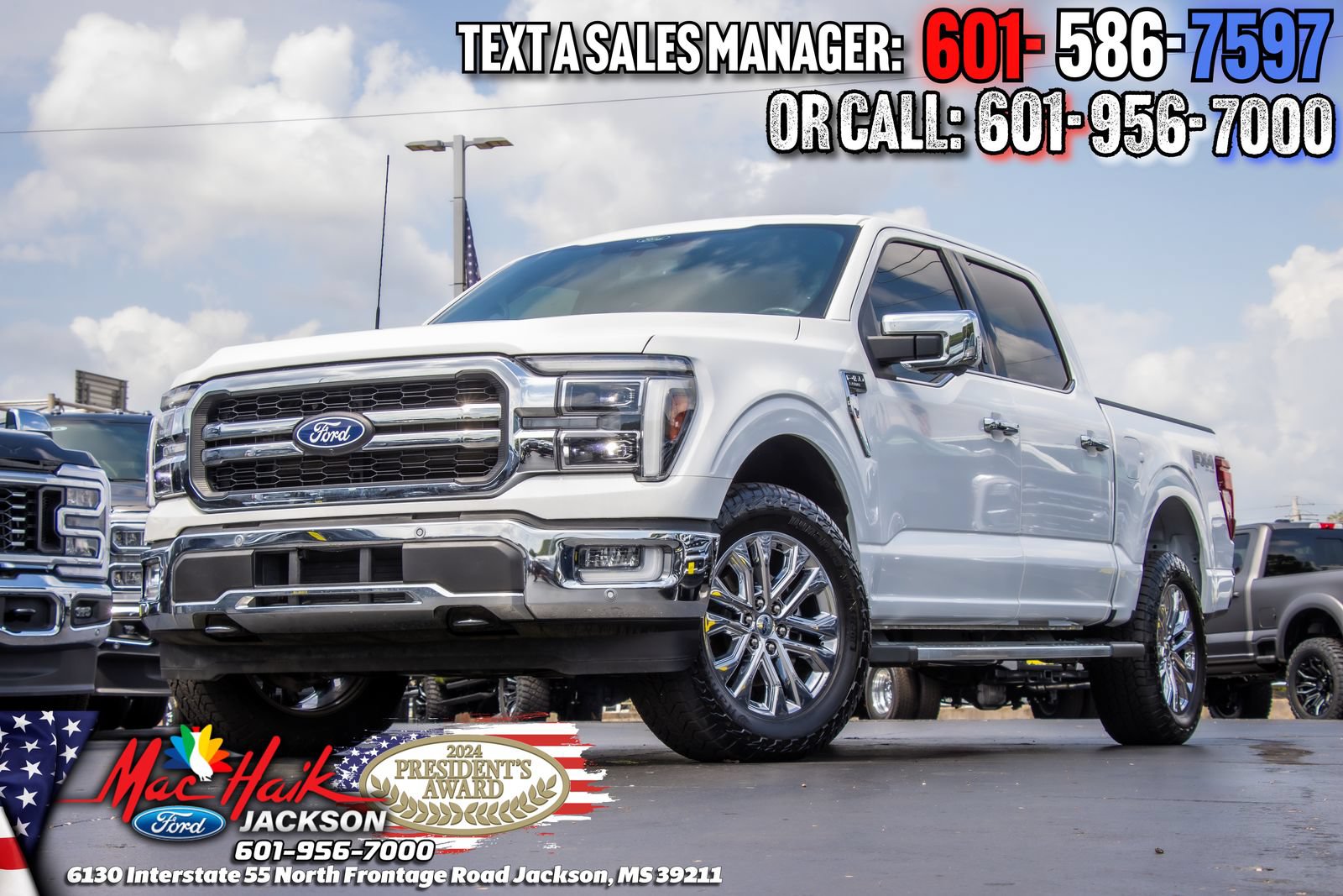 Certified 2024 Ford F150 Lariat w/ Equipment Group 502A High