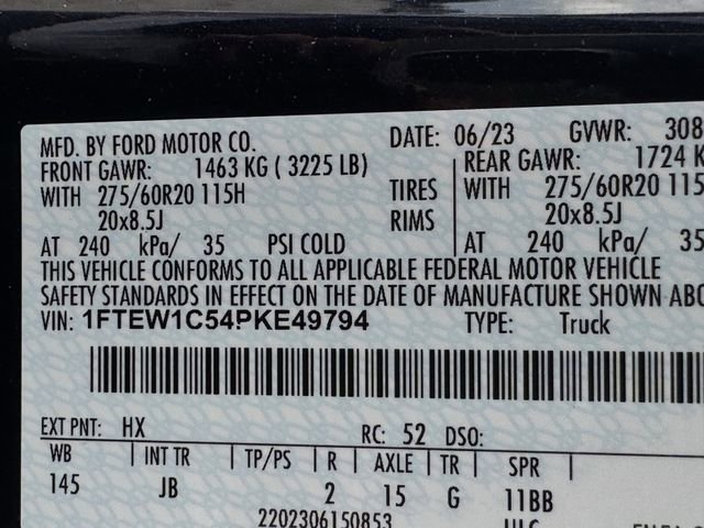 Certified 2023 Ford F150 XL w/ STX Appearance Package RWD image 35