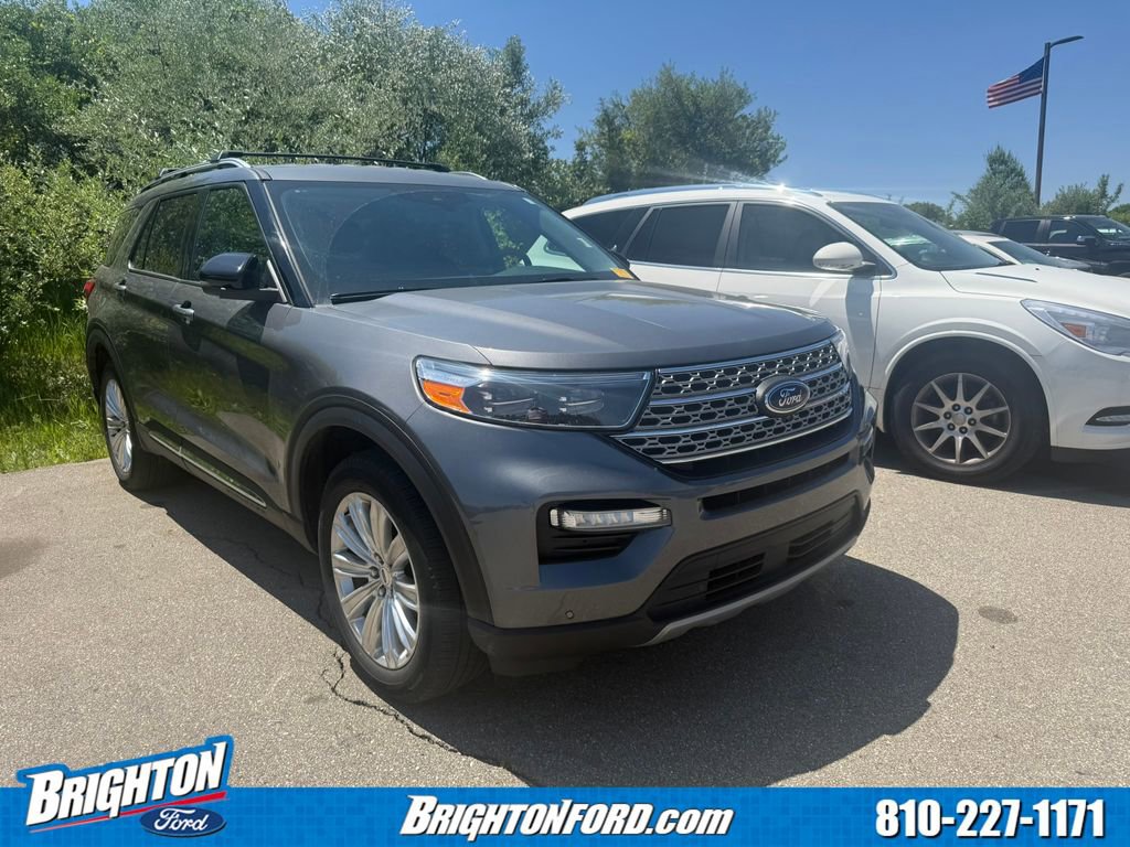 Certified 2023 Ford Explorer Limited w/ Hybrid Equipment Group 310A AWD/4WD image 1