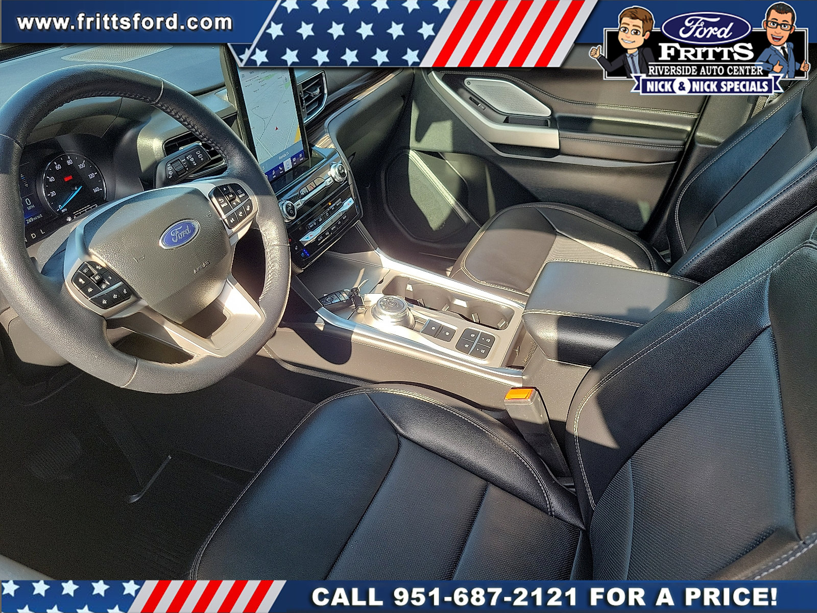 Certified 2023 Ford Explorer Limited w/ Limited Technology Package RWD image 4