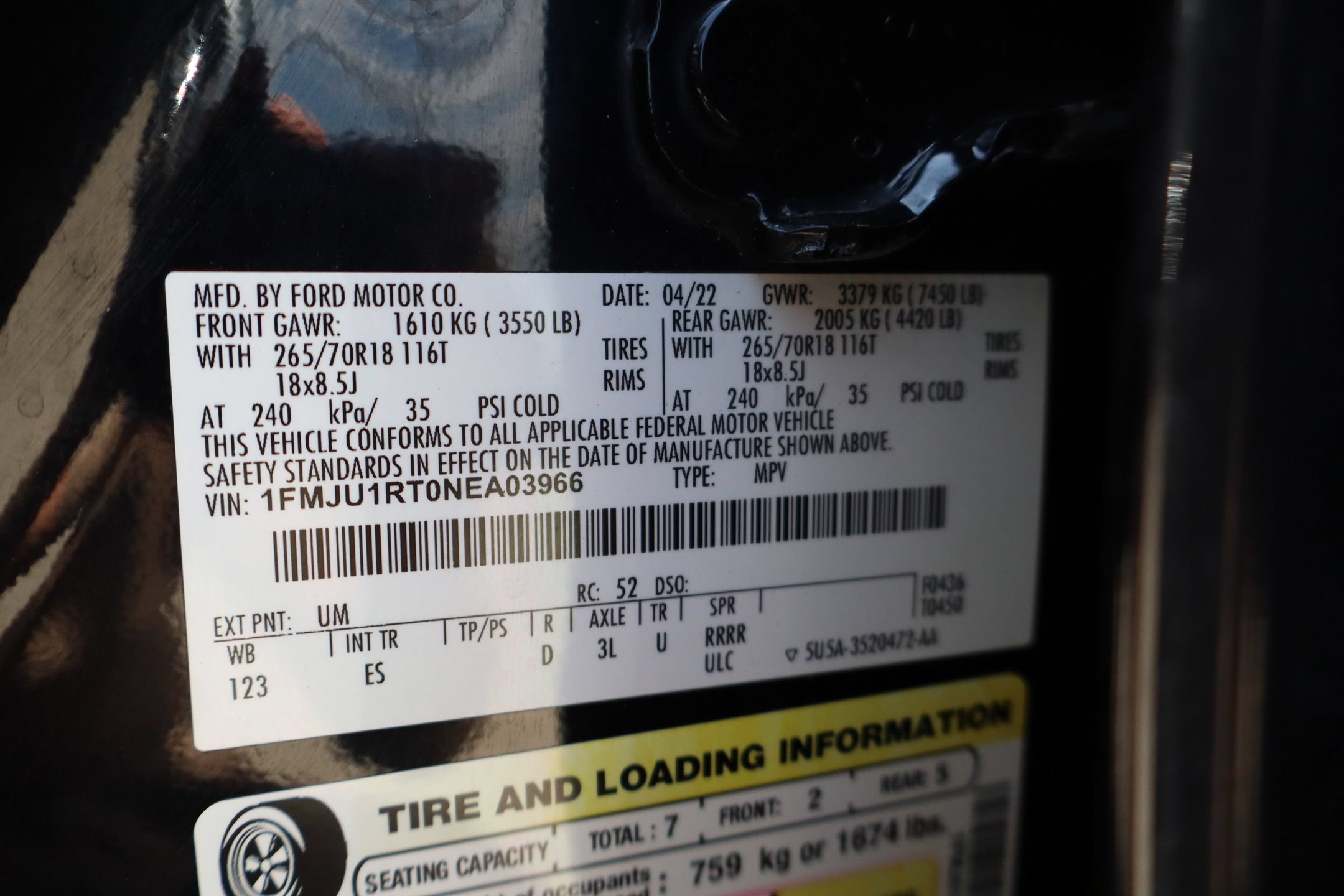 Certified 2022 Ford Expedition Timberline AWD/4WD image 32