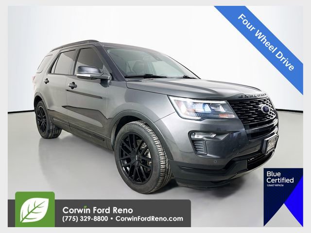 Certified 2019 Ford Explorer Sport w/ Equipment Group 401A image 1