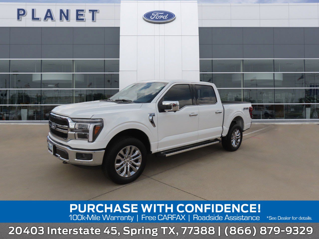 Certified 2026 Ford F150 Lariat w/ Equipment Group 501A Mid