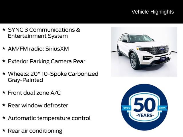 Certified 2023 Ford Explorer XLT w/ Equipment Group 202A image 11