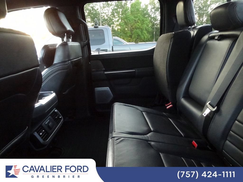 Certified 2022 Ford F150 Platinum w/ Equipment Group 701A High AWD/4WD image 11