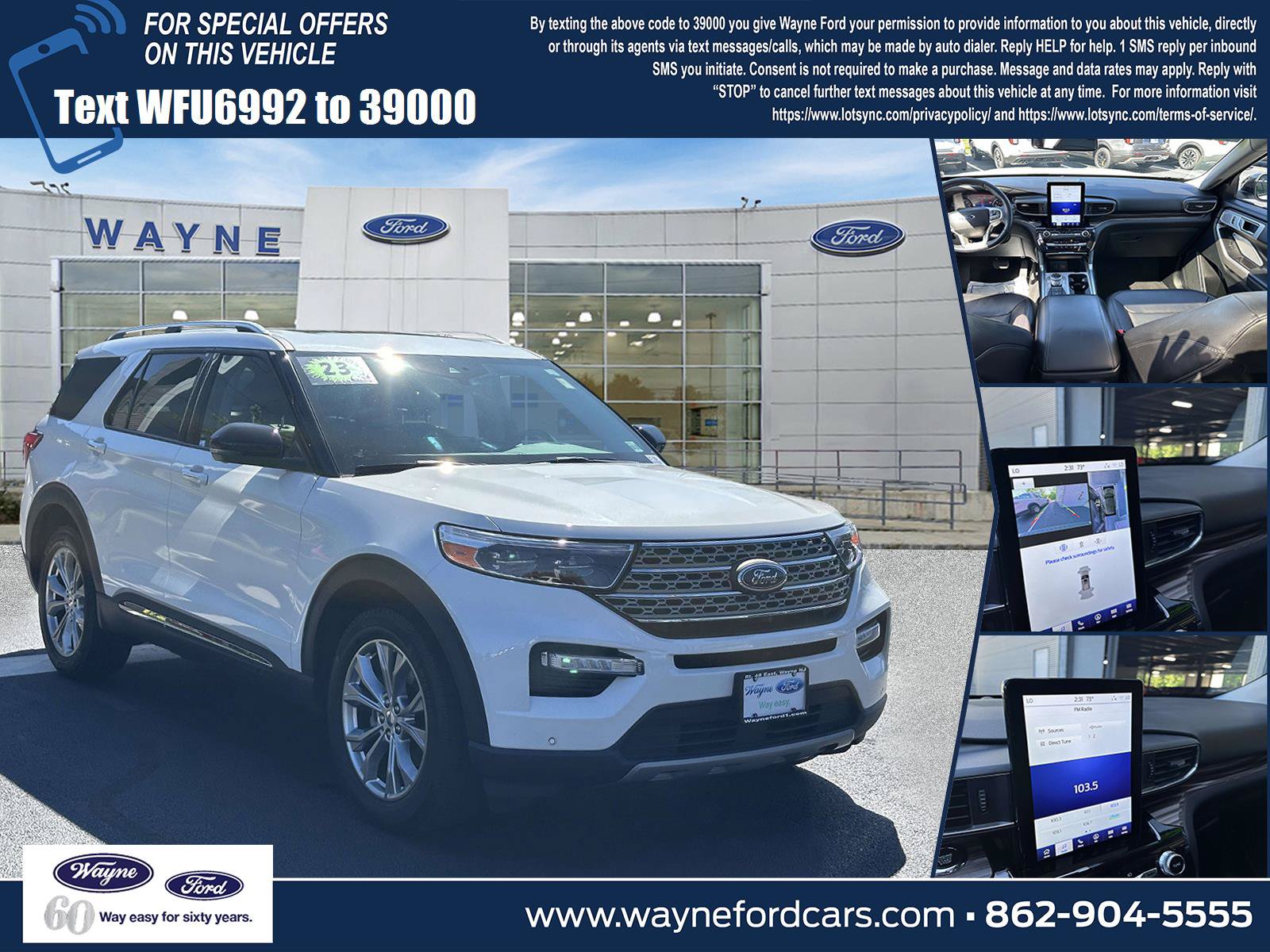 Certified 2023 Ford Explorer Limited w/ Limited Technology Package