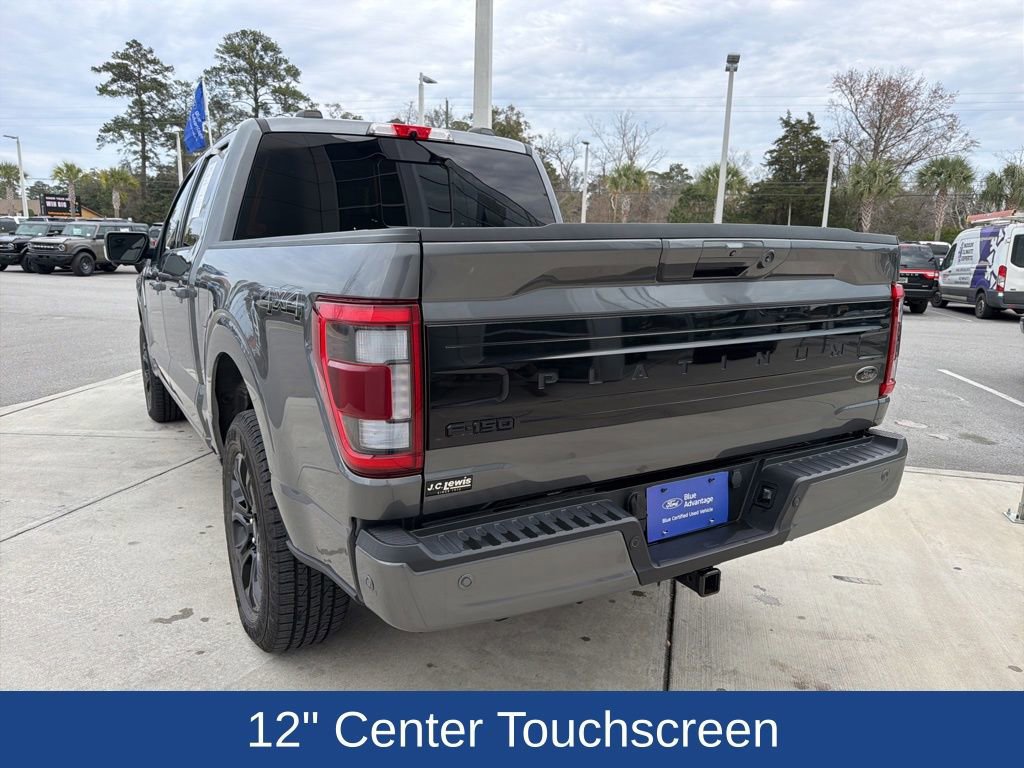 Certified 2022 Ford F150 Platinum w/ Equipment Group 701A High image 3
