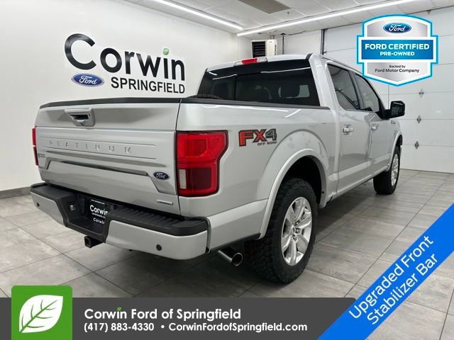 Certified 2019 Ford F150 Platinum w/ Equipment Group 701A Luxury image 6