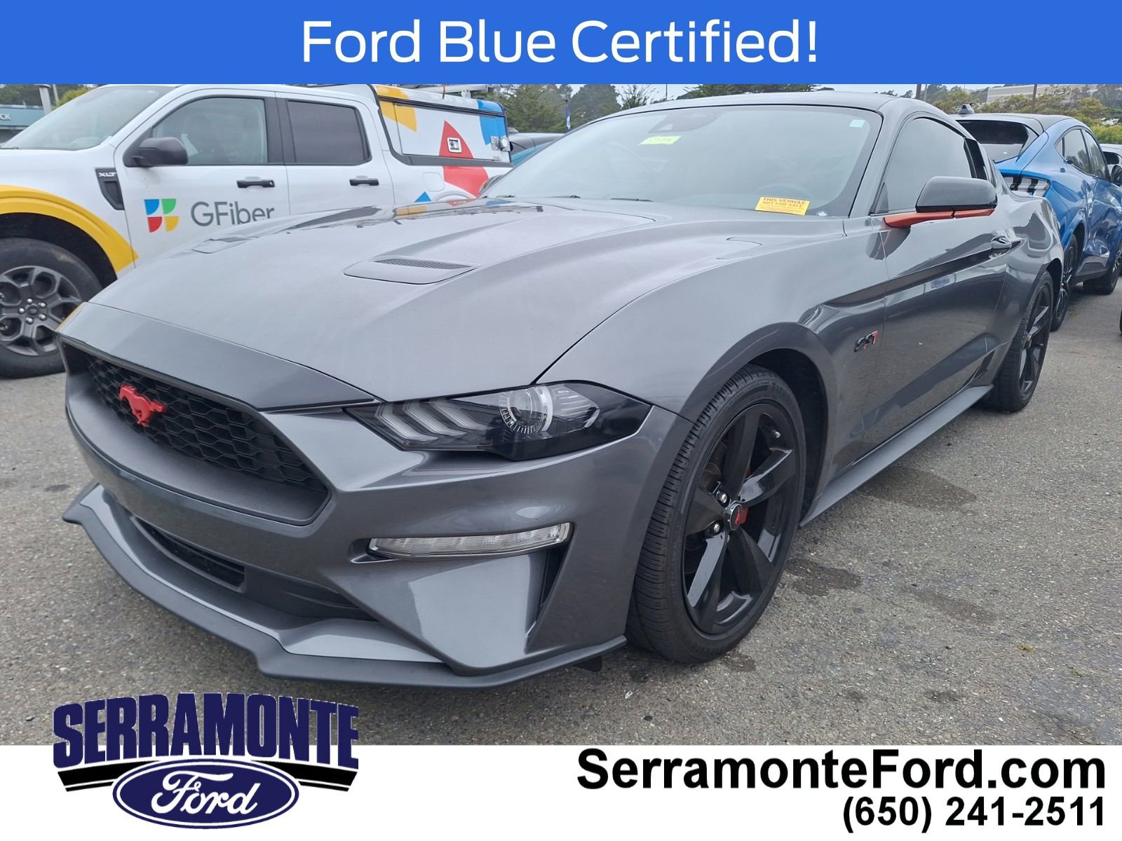 Certified 2021 Ford Mustang Coupe w/ Equipment Group 101A RWD image 3