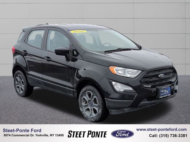 Certified 2022 Ford EcoSport S