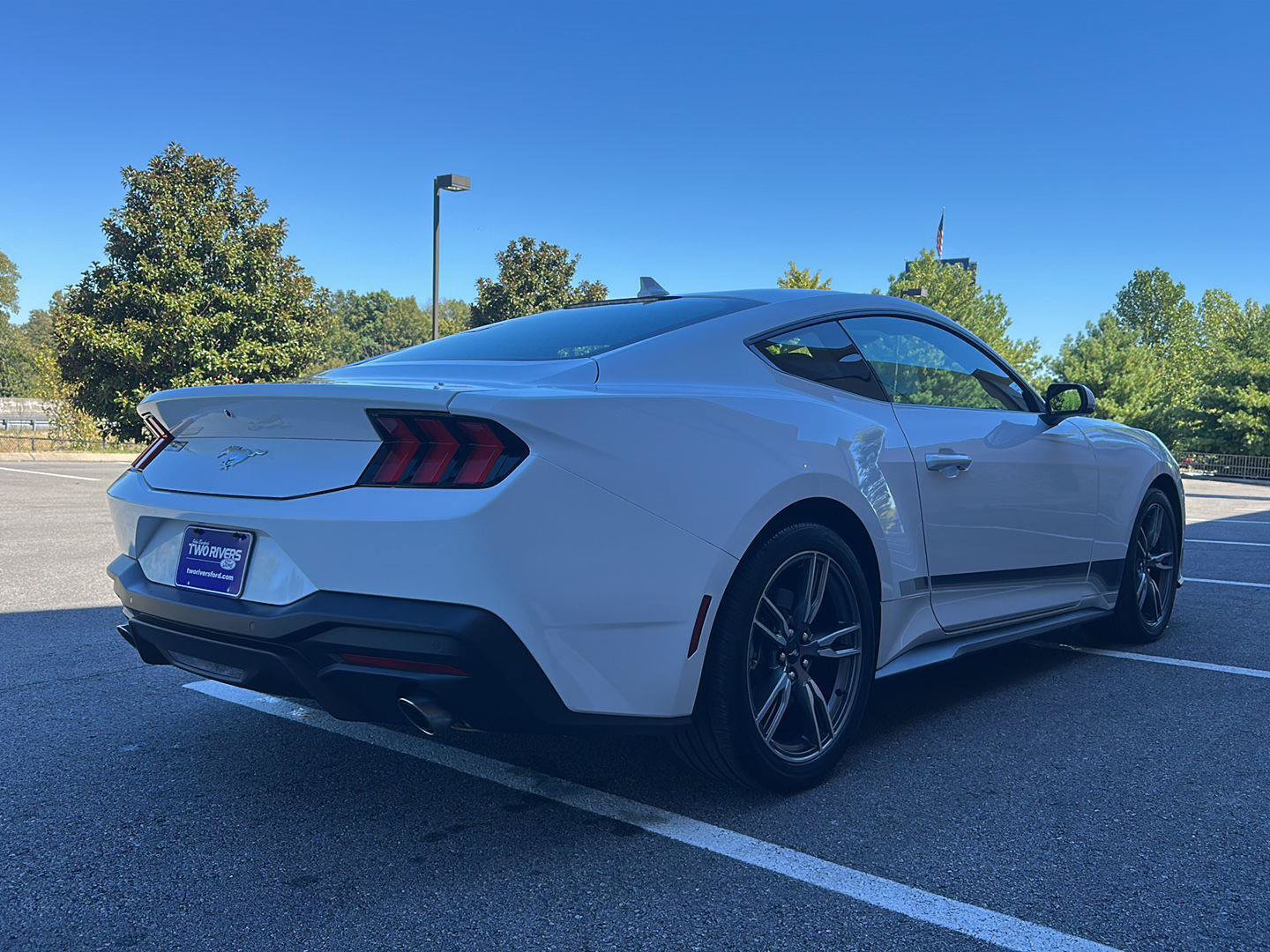 Certified 2025 Ford Mustang Coupe w/ Wheel & Stripe Package RWD image 5