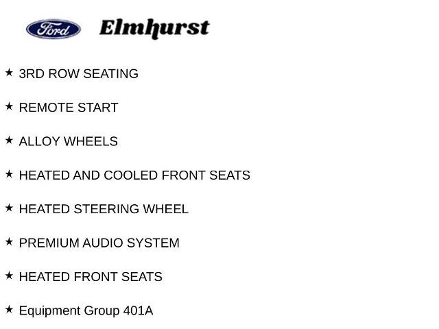 Certified 2022 Ford Explorer ST w/ Equipment Group 401A image 9