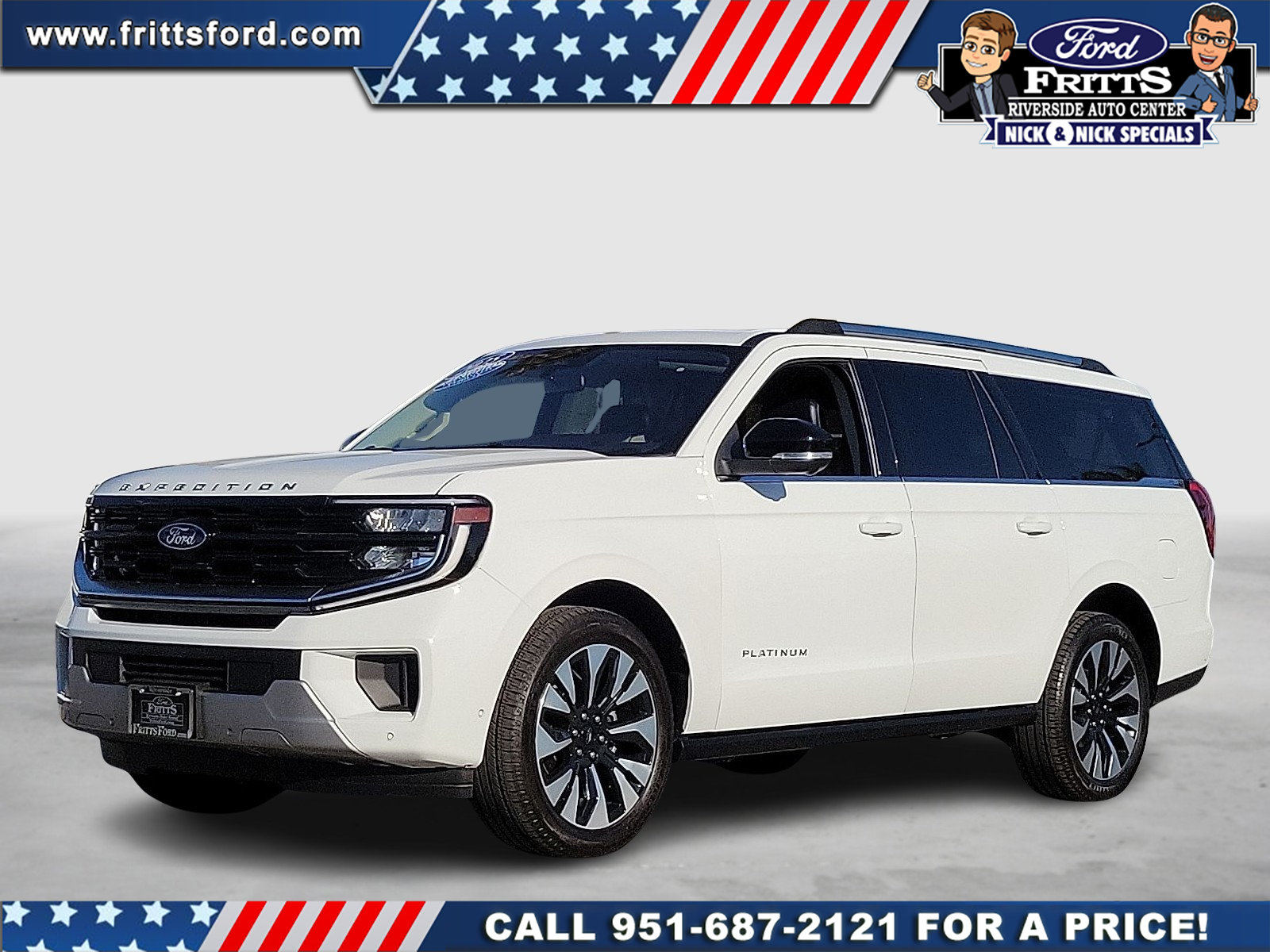Certified 2025 Ford Expedition Max Platinum w/ Driver's Package