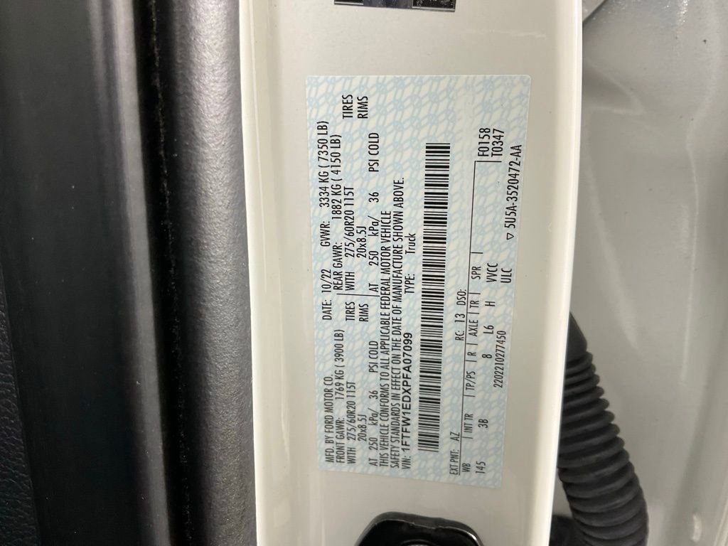 Certified 2023 Ford F150 Platinum w/ Equipment Group 701A High image 27