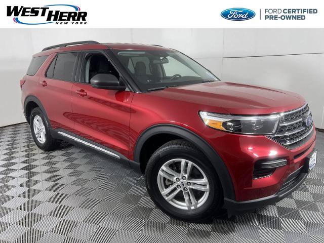 Certified 2022 Ford Explorer XLT w/ Class IV Trailer Tow Package AWD/4WD image 1