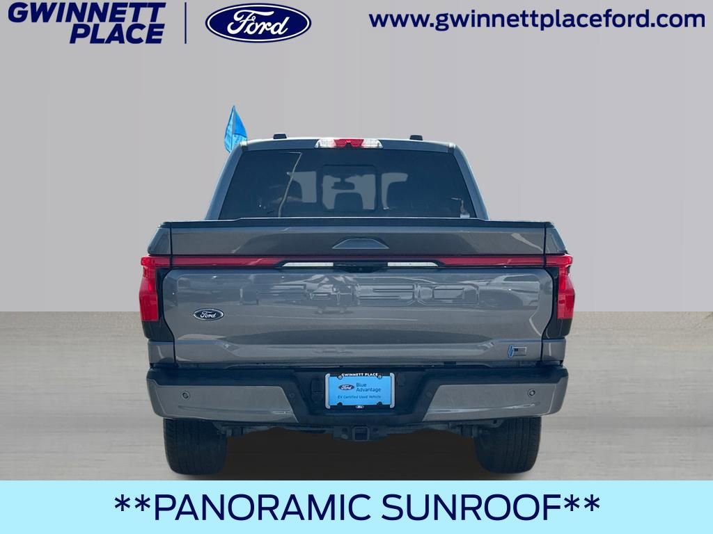 Certified 2023 Ford F150 Lightning Lariat w/ Equipment Group 511A High image 4