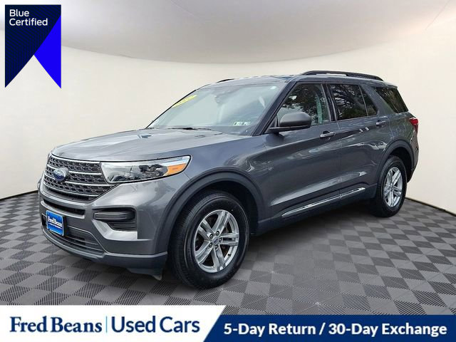Certified 2022 Ford Explorer XLT w/ Class IV Trailer Tow Package