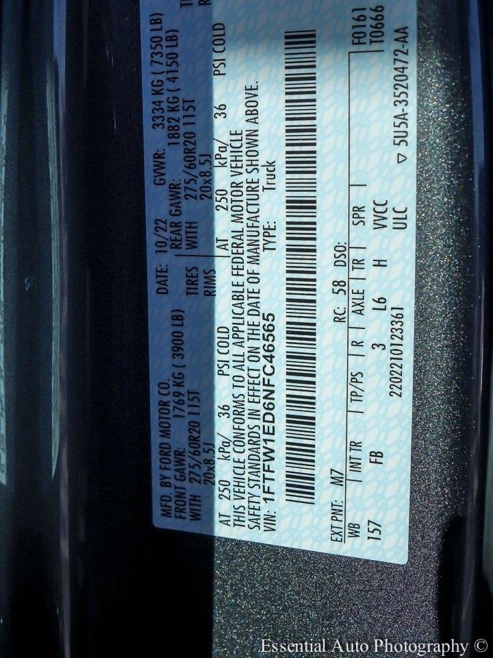 Certified 2022 Ford F150 XLT w/ Equipment Group 302A High image 28