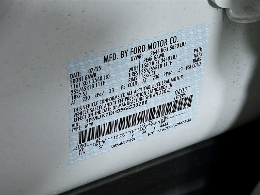 Certified 2025 Ford Explorer Active w/ Active Comfort Package RWD image 22