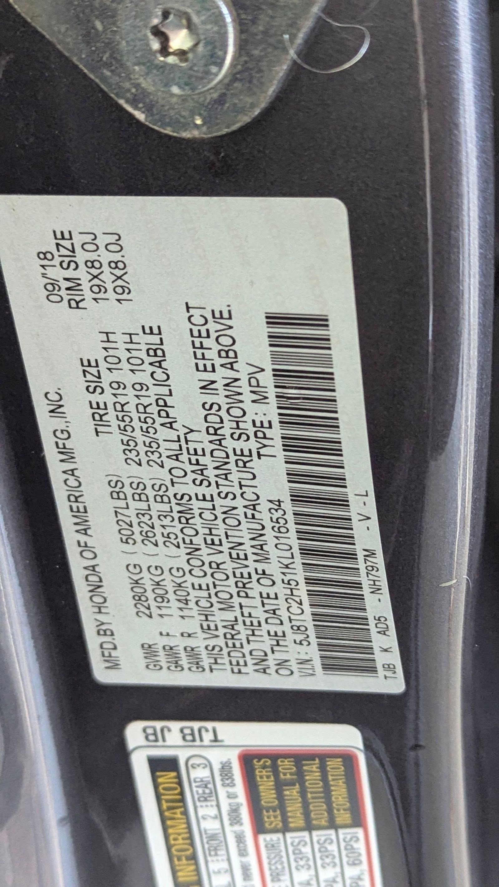 Used 2019 Acura RDX AWD w/ Technology Package image 20