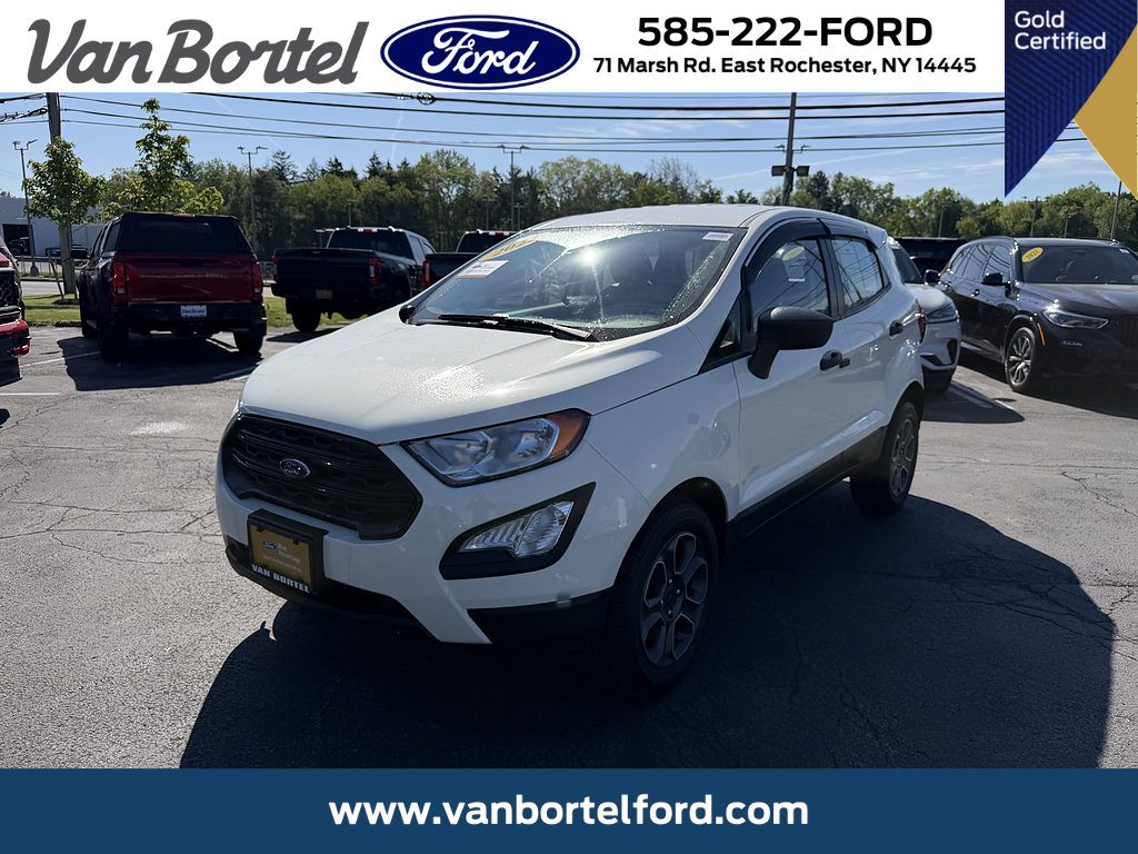 Certified 2022 Ford EcoSport S AWD/4WD image 1