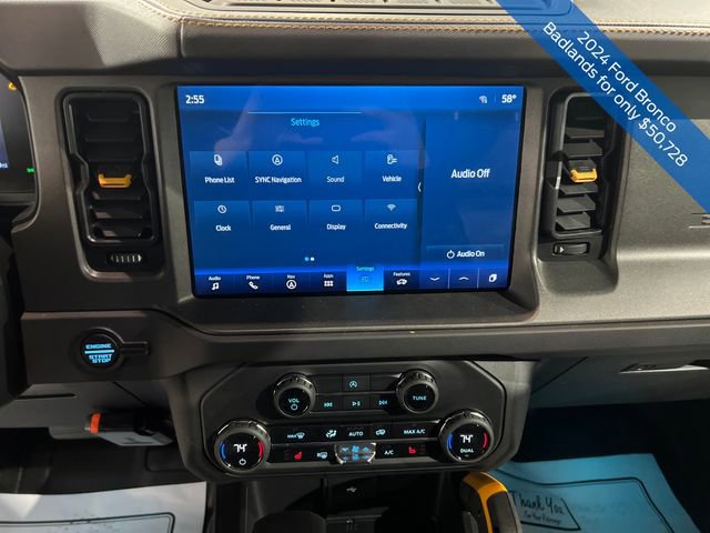 Certified 2024 Ford Bronco Badlands AWD/4WD image 15