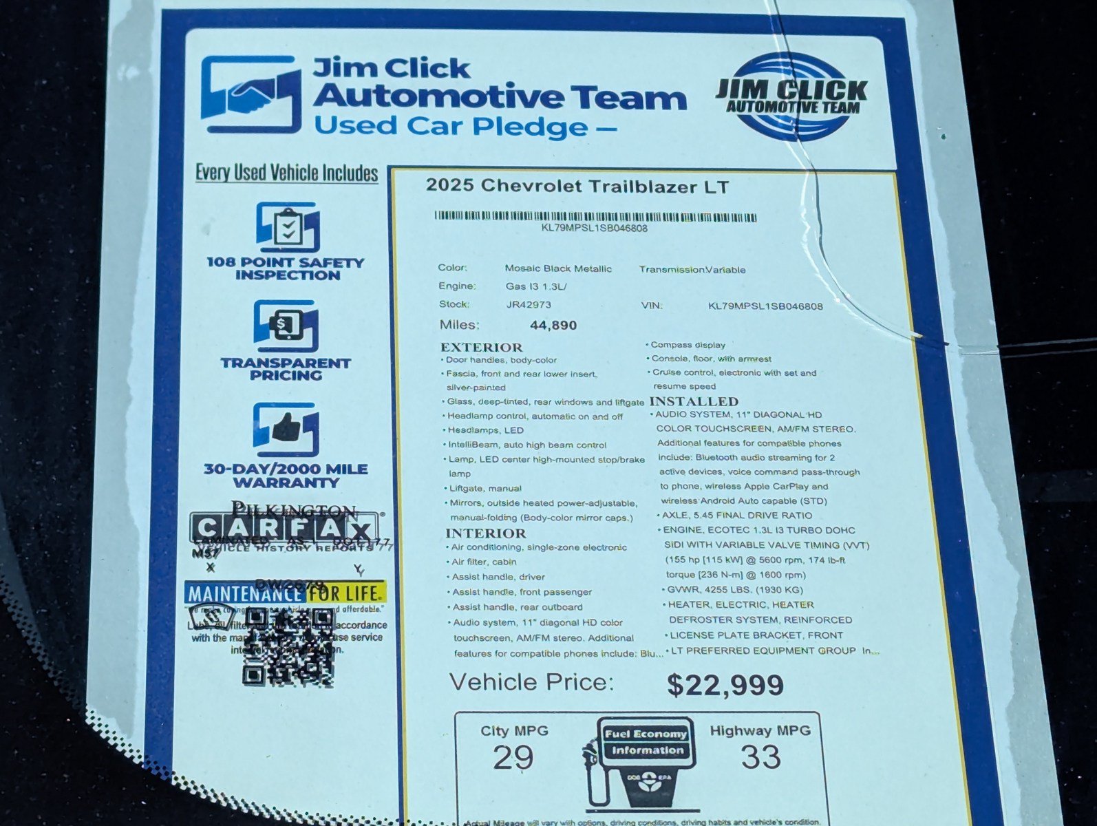 Used 2025 Chevrolet TrailBlazer LT FWD image 15