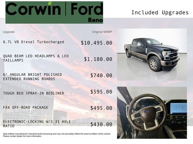 Certified 2022 Ford F250 King Ranch w/ FX4 Off-Road Package image 3