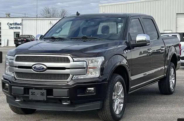 Certified 2019 Ford F150 Platinum w/ Max Trailer Tow Package image 1