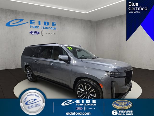 Used 2021 Cadillac Escalade ESV Sport w/ Driver Assist Tech Package