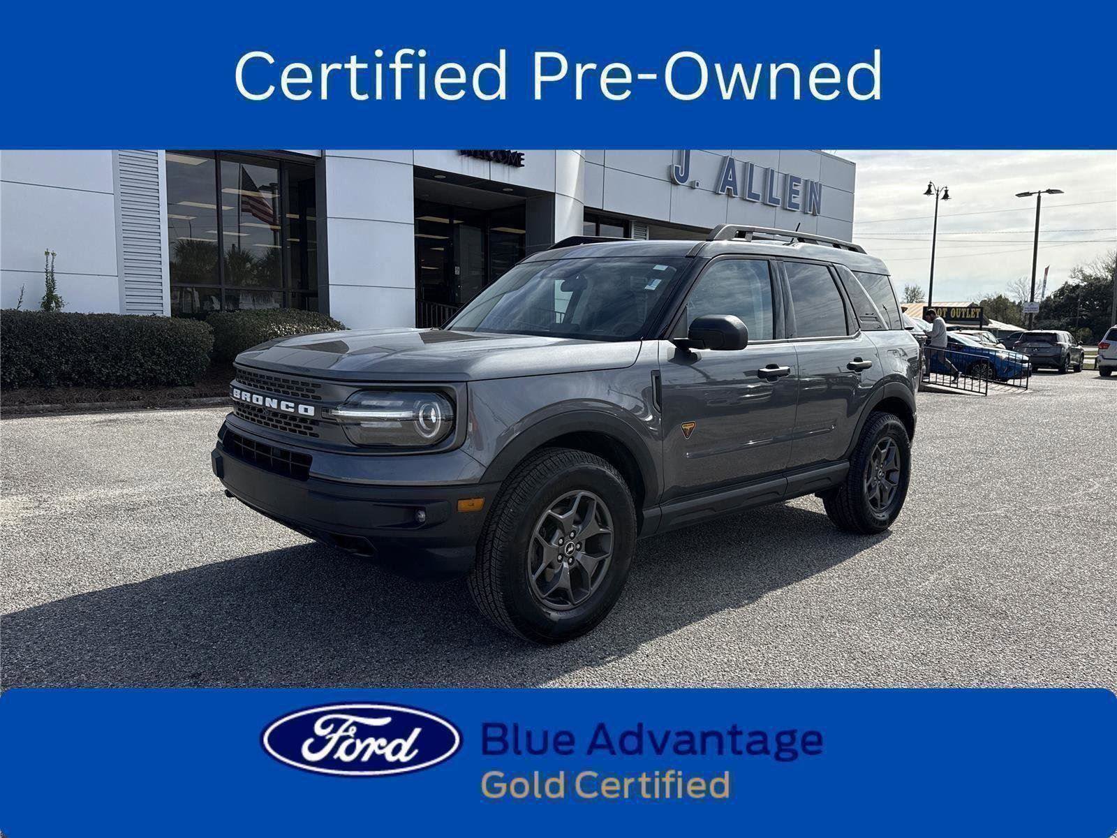 Certified 2022 Ford Bronco Sport Badlands image 1