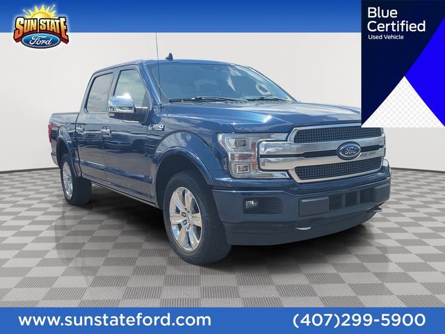 Certified 2018 Ford F150 Platinum w/ Equipment Group 701A Luxury
