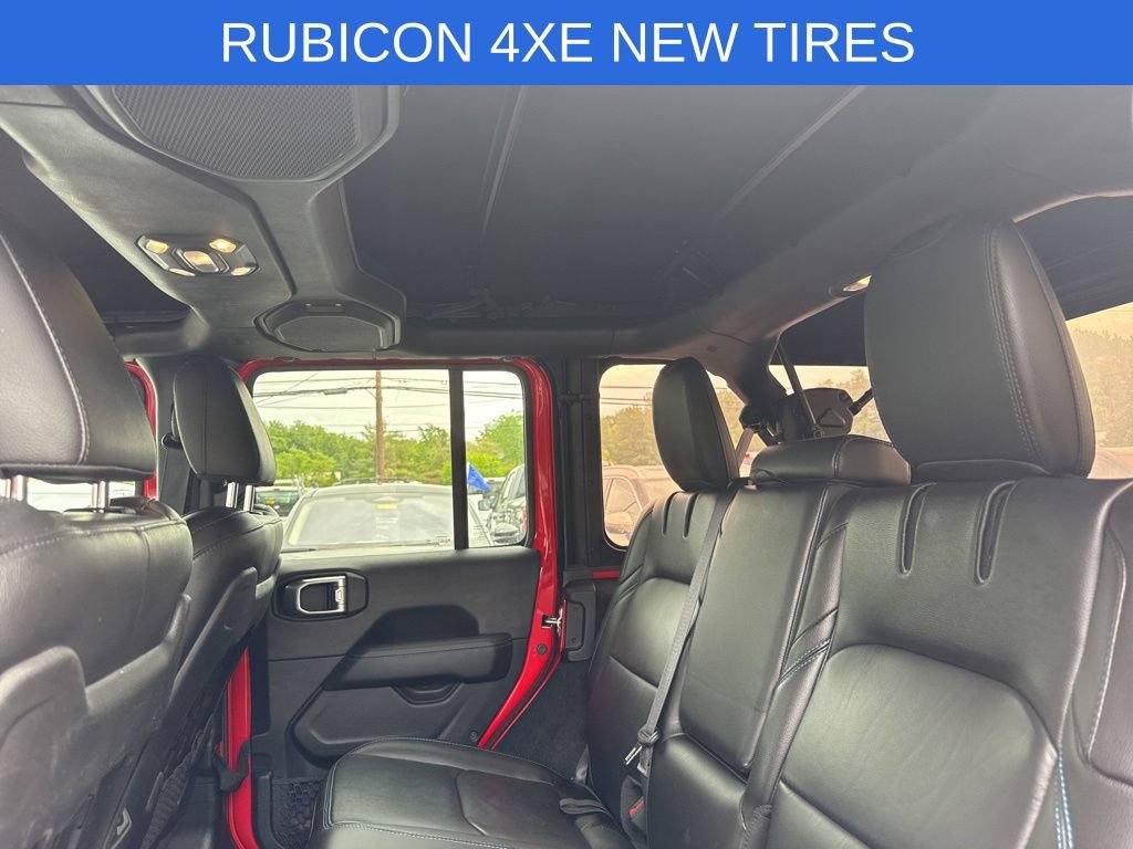 Used 2021 Jeep Wrangler Unlimited Rubicon 4xe w/ Steel Bumper Group AWD/4WD image 37