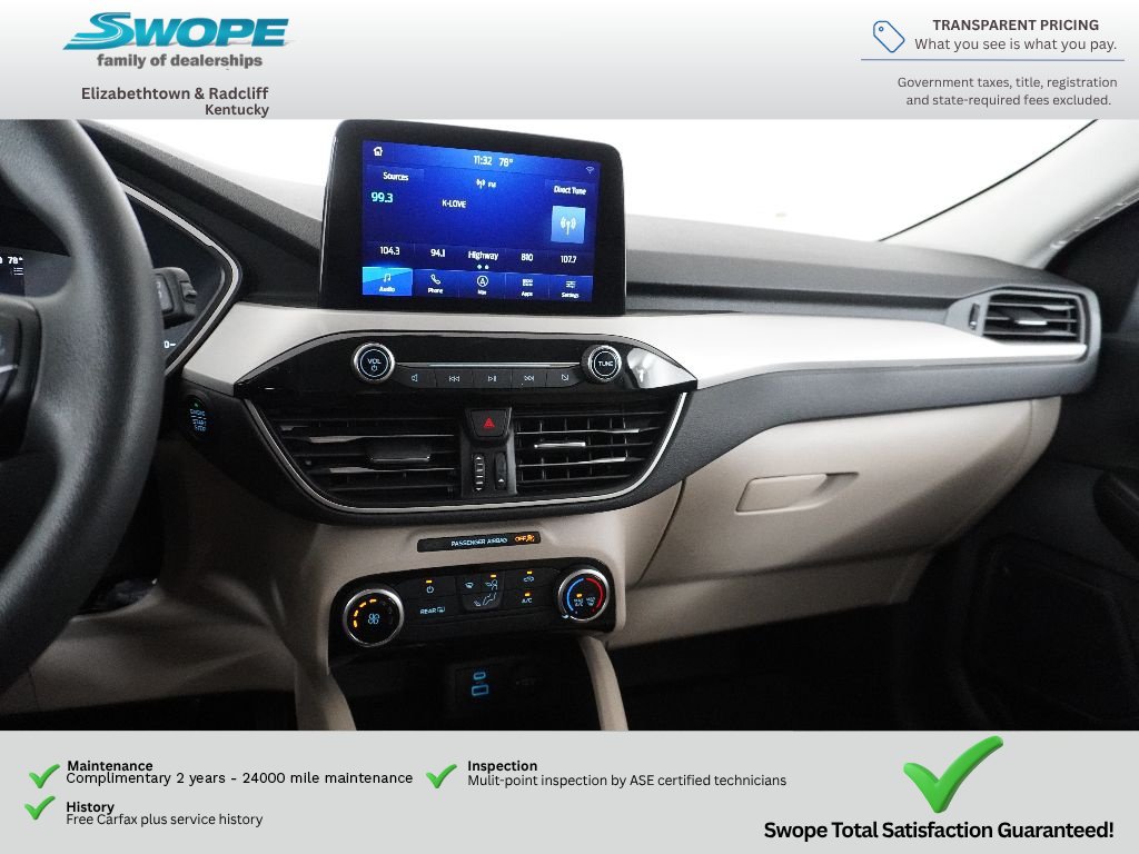 Certified 2022 Ford Escape SE FWD image 25