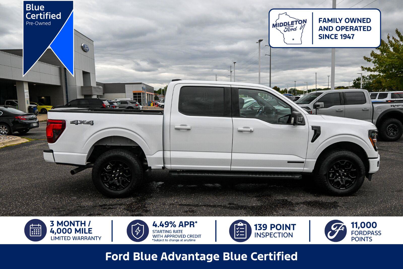 Certified 2024 Ford F150 XLT w/ Equipment Group 302A MID
