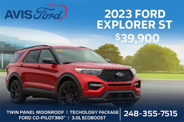Certified 2023 Ford Explorer ST w/ Equipment Group 401A