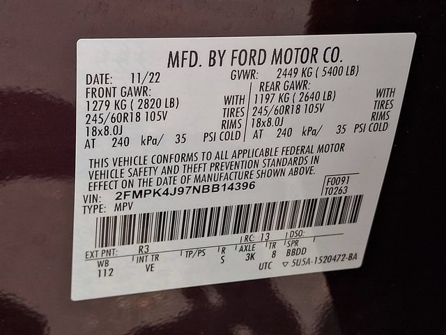 Certified 2022 Ford Edge SEL w/ Convenience Package AWD/4WD image 29