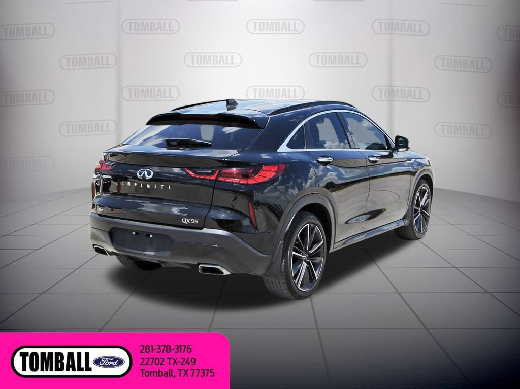 Used 2022 INFINITI QX55 Luxe w/ Cargo Package AWD/4WD image 8
