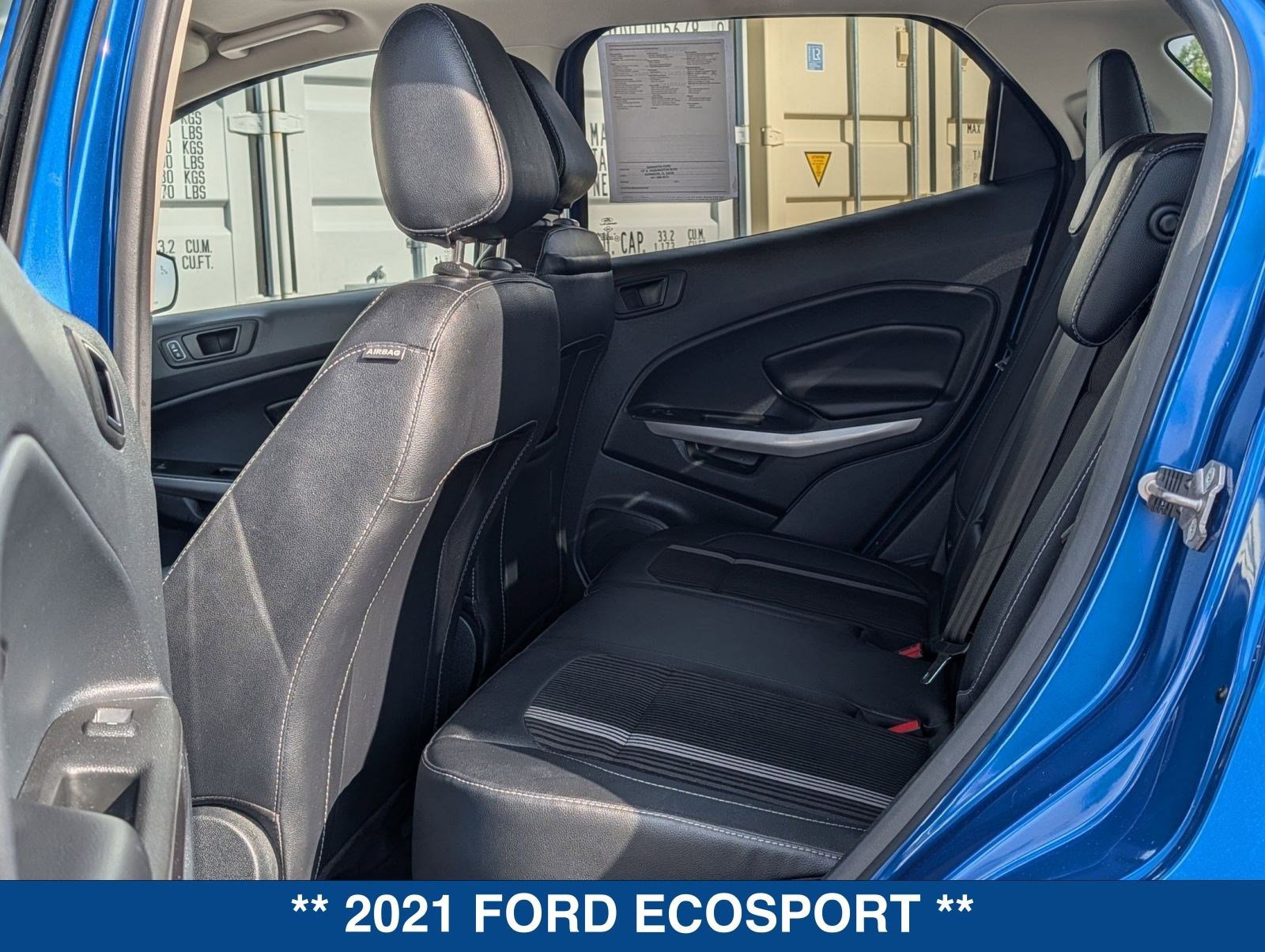 Certified 2021 Ford EcoSport SES w/ Interior Protection Package image 14