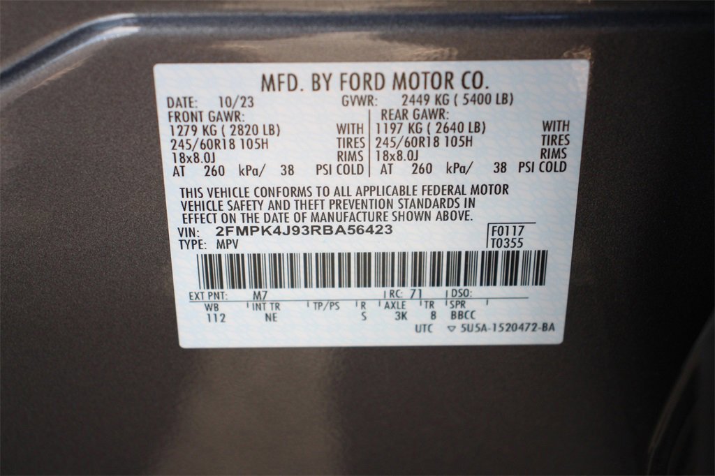 Certified 2024 Ford Edge SEL w/ Sport Appearance Package image 32