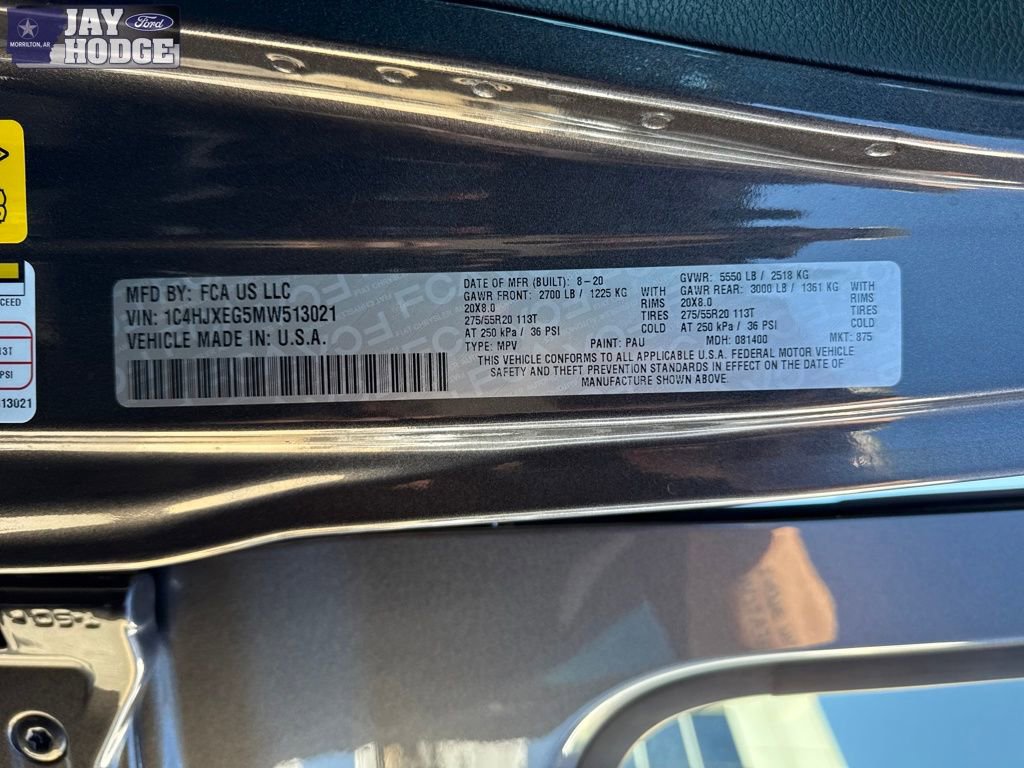 Used 2021 Jeep Wrangler Unlimited Sahara image 34