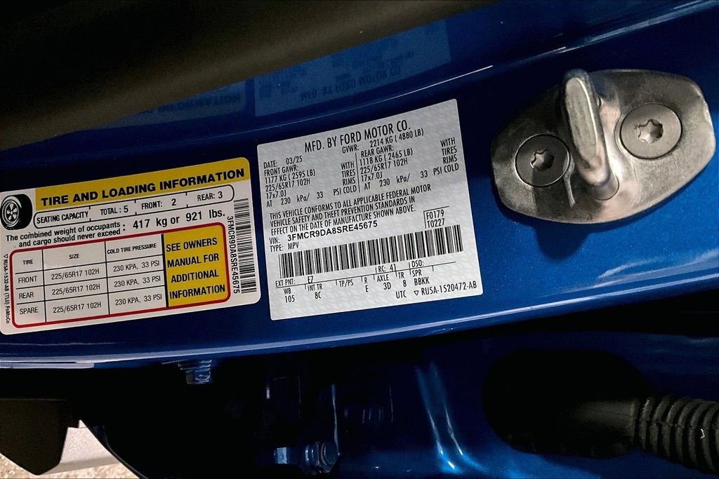 Certified 2025 Ford Bronco Sport Badlands AWD/4WD image 31