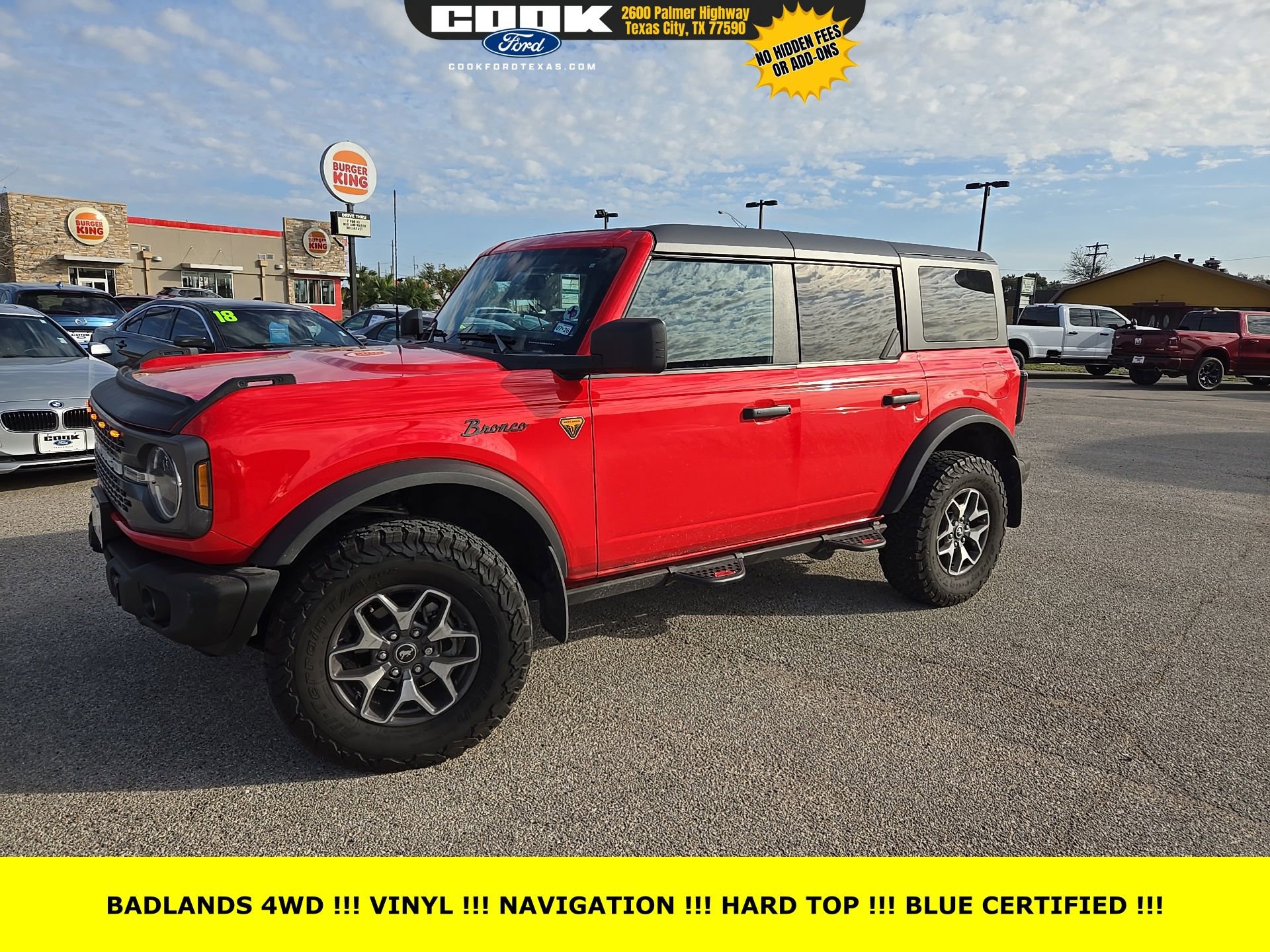Certified 2023 Ford Bronco Badlands