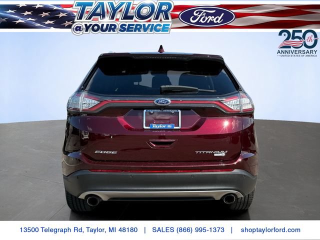 Certified 2018 Ford Edge Titanium w/ Ford Safe & Smart Package AWD/4WD image 5