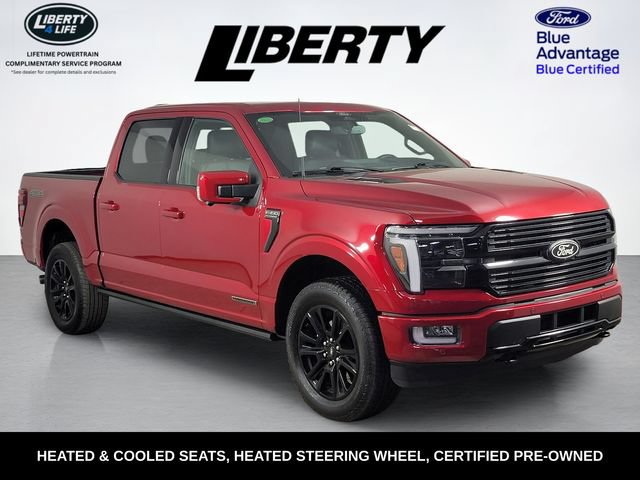 Certified 2025 Ford F150 Platinum w/ Equipment Group 702A High